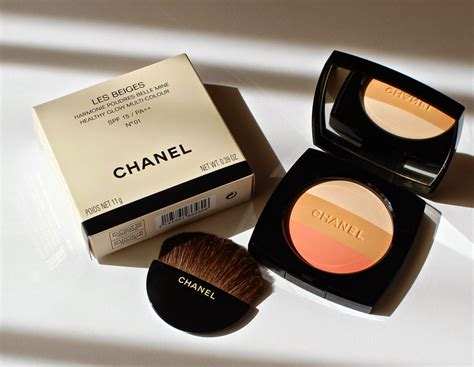 chanel les beiges all in one healthy glow 50|chanel healthy glow sunkissed powder.